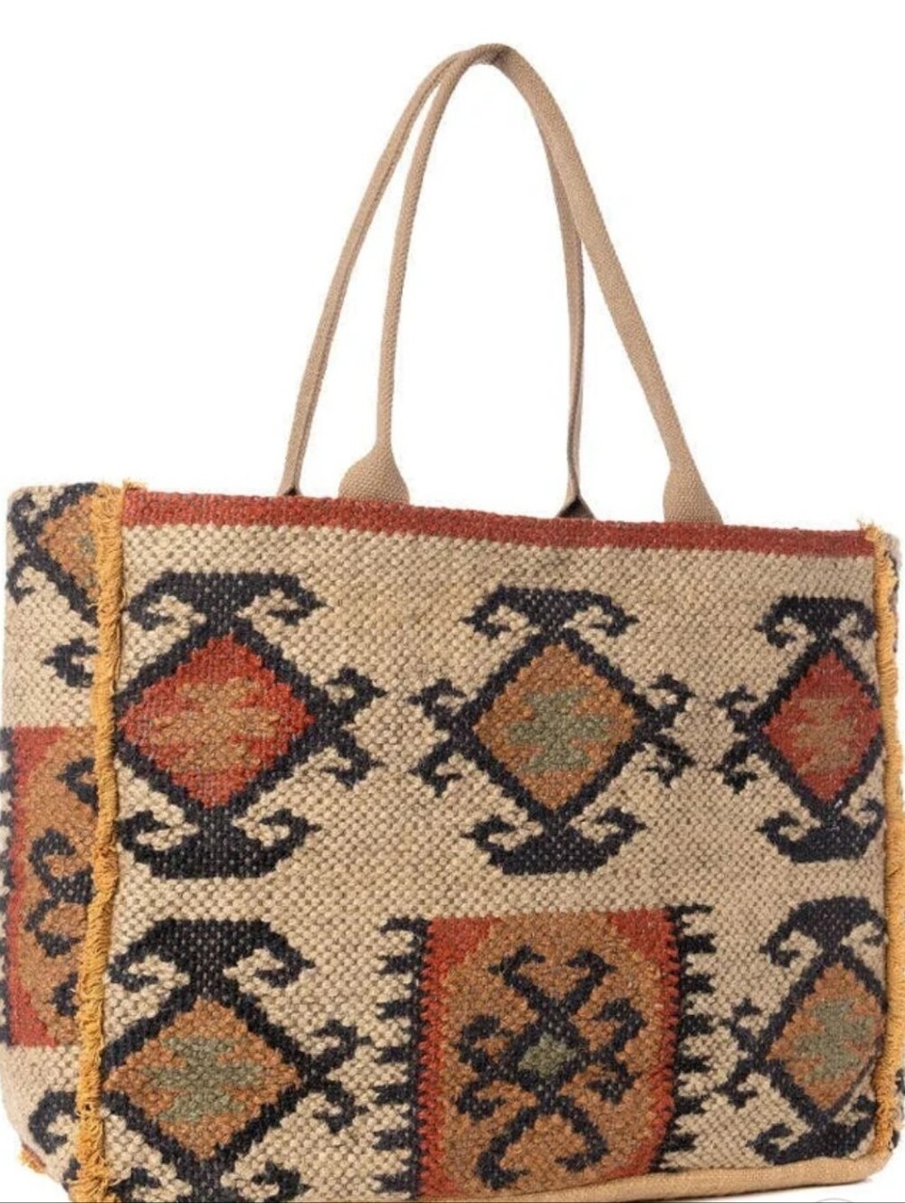 Myra Desert Loom Jute Weekender Bag